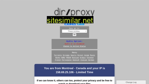 dirproxy.click alternative sites