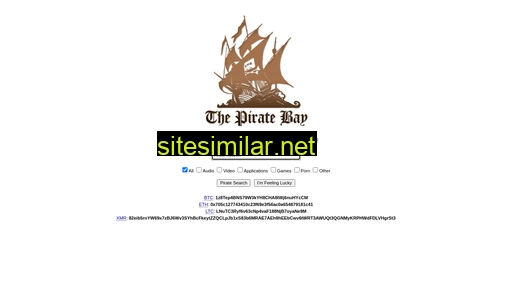 piratebayproxy.click alternative sites
