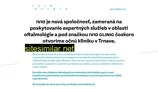 ivio.clinic alternative sites