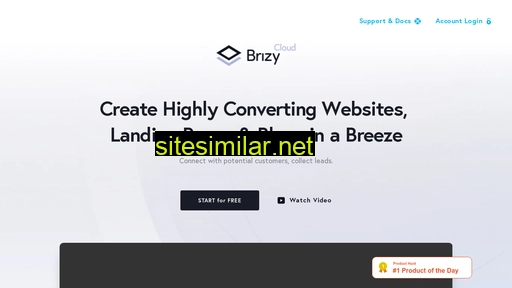 brizy.cloud alternative sites