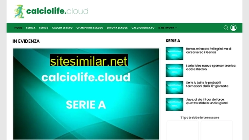 calciolife.cloud alternative sites