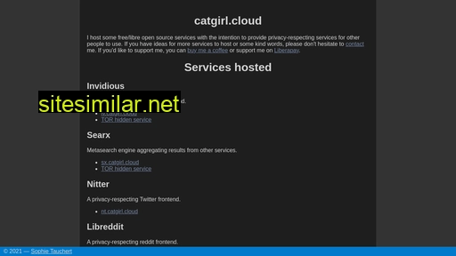 catgirl.cloud alternative sites