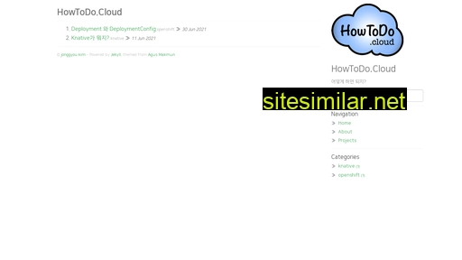 howtodo.cloud alternative sites