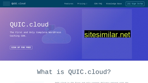quic.cloud alternative sites