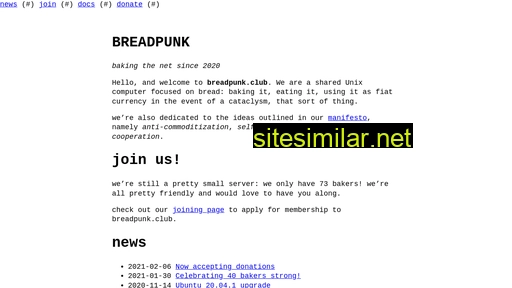 breadpunk.club alternative sites