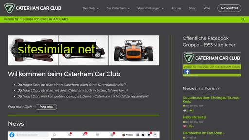 caterhamcar.club alternative sites