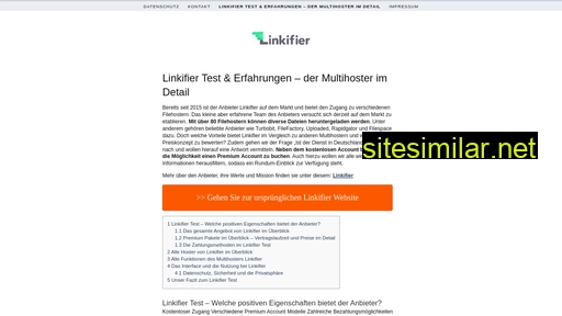 Linkifier similar sites