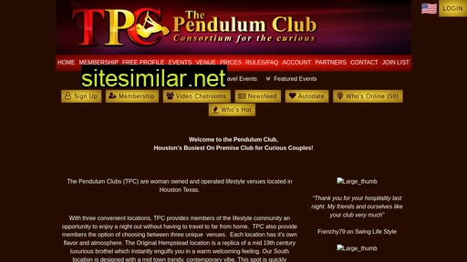 pendulum.club alternative sites