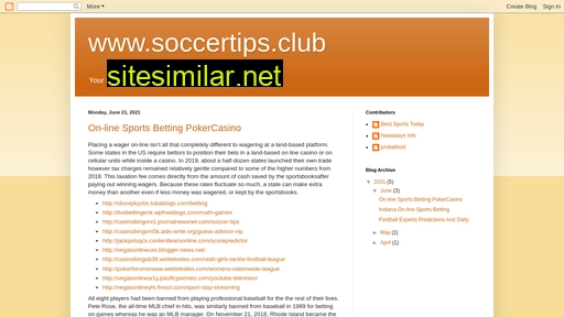 soccertips.club alternative sites