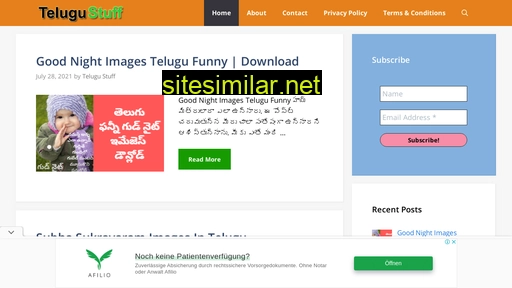 Telugustuff similar sites