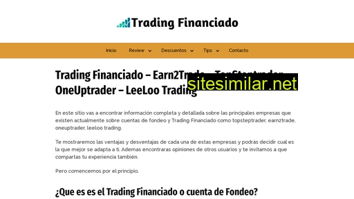 Tradingfinanciado similar sites