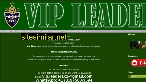 vip-leader.club alternative sites