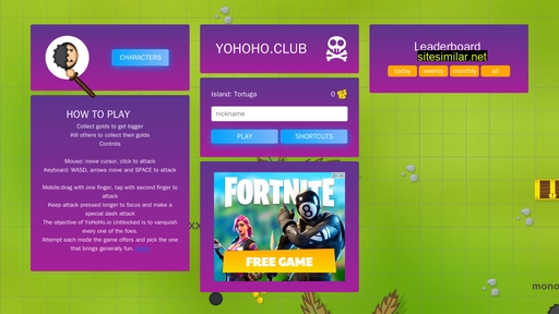 yohoho.club alternative sites