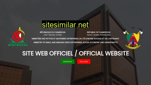 minpmeesa.gov.cm alternative sites