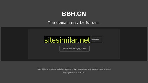 Bbh similar sites