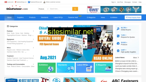 chinafastener.cn alternative sites