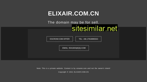 Elixair similar sites