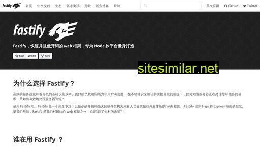 fastify.cn alternative sites