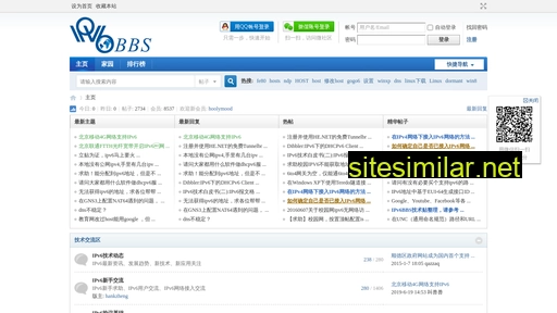 ipv6bbs.cn alternative sites