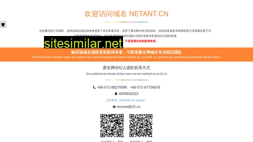 netant.cn alternative sites