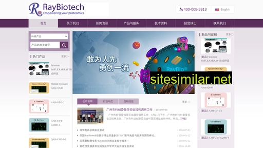 Raybiotech similar sites