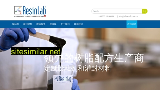 resinlab.com.cn alternative sites