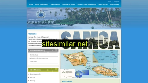 Samoaembassy similar sites
