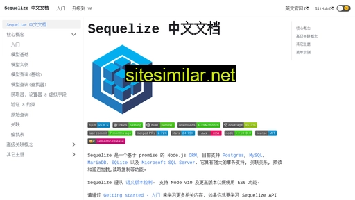 sequelize.com.cn alternative sites