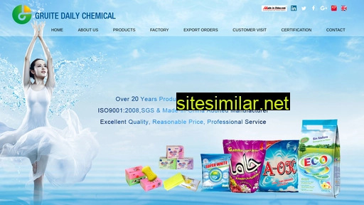 Soap-detergent similar sites