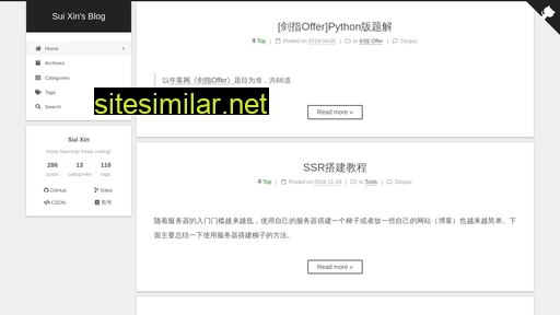 suixinblog.cn alternative sites