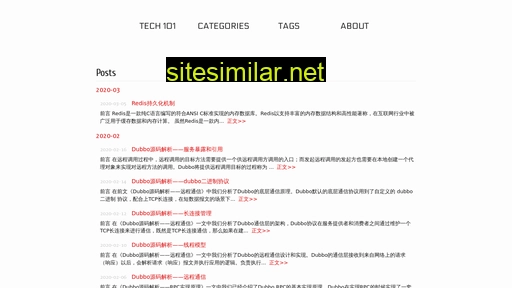 tech101.cn alternative sites