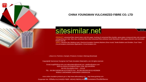 vulcanizedfiber.cn alternative sites