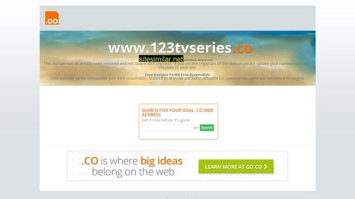 123tvseries.co alternative sites