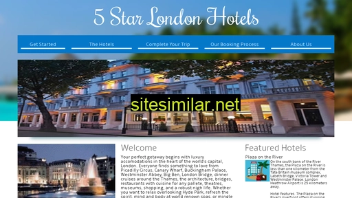 5starlondonhotels.co alternative sites