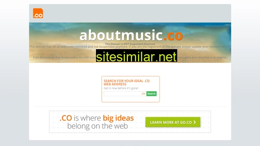 aboutmusic.co alternative sites