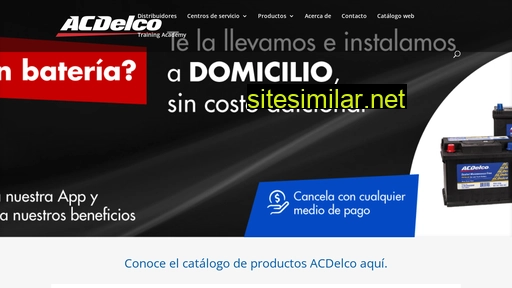 acdelco.com.co alternative sites