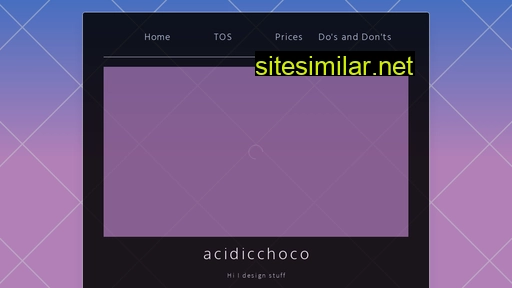 acidicchoco.carrd.co alternative sites