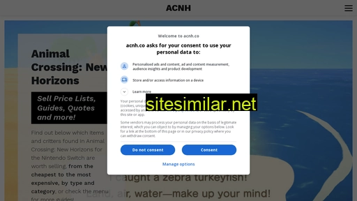 acnh.co alternative sites