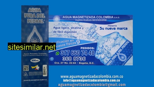 aguamagnetizadacolombia.com.co alternative sites