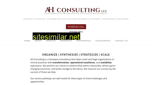 ahconsulting.co alternative sites