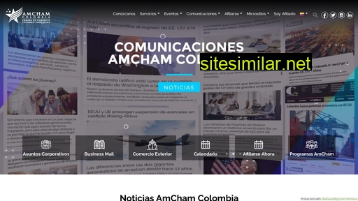amchamcolombia.co alternative sites