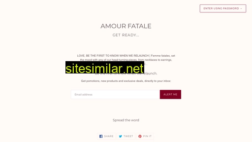 amourfatale.co alternative sites