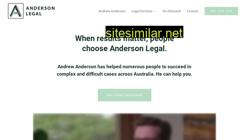 Andersonlegal similar sites