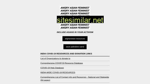 angryasianfeminist.carrd.co alternative sites