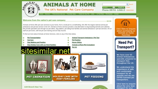 animalsathome.co alternative sites