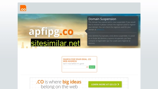 apfipg.co alternative sites
