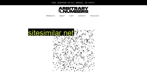 arbitrarynumbers.co alternative sites