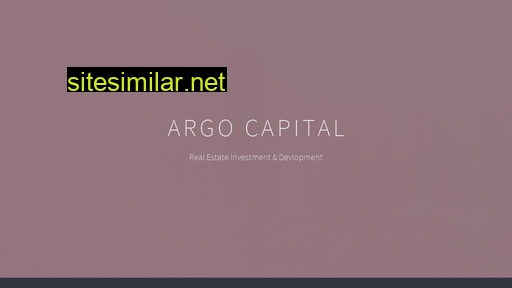 argocapital.co alternative sites