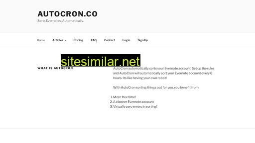 autocron.co alternative sites