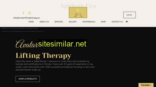 avatarliftingtherapy.co alternative sites